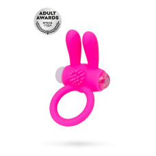 Эрекционное кольцо на пенис TOYFA  A-Toys Rabbi, силикон, розовый, Ø 2,5 см