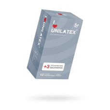 Презервативы Unilatex, ribbed, латекс, ребристые, 19 см, 5,4 см, 15 шт.